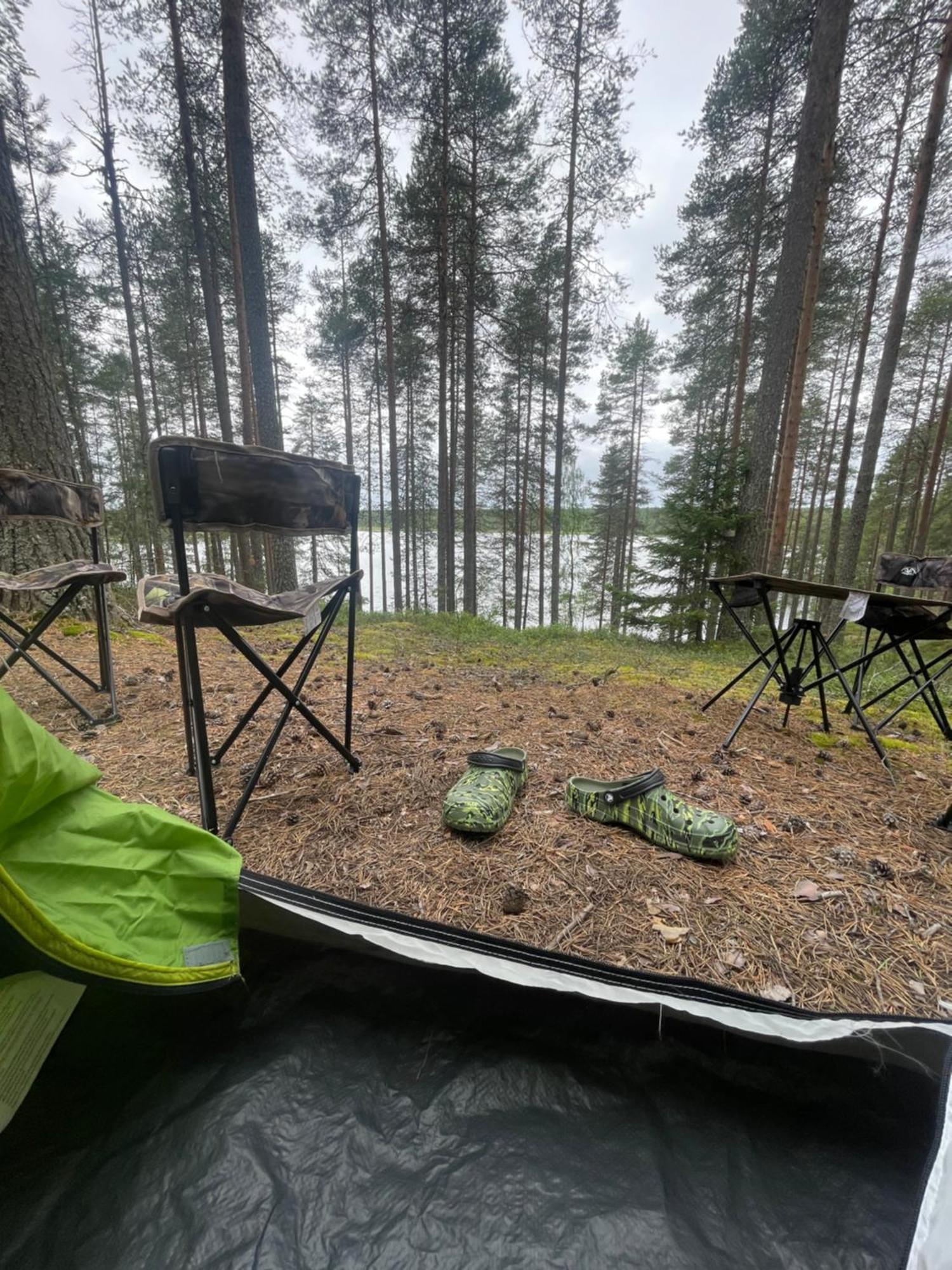 Laahtanen Camping Hotel Ristijarvi Luaran gambar